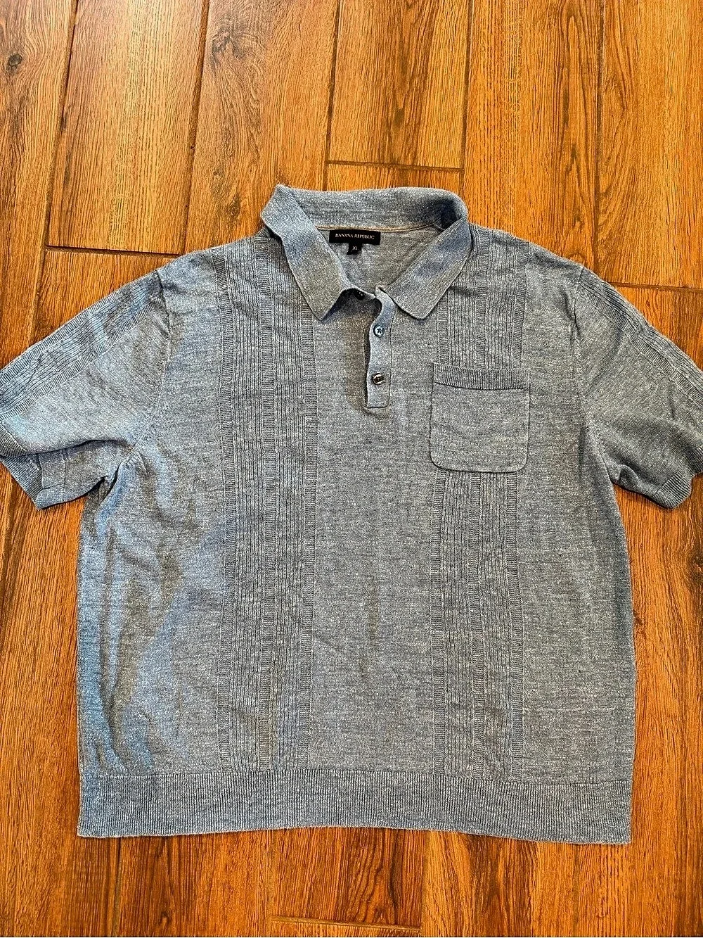 Banana Republic Men's blue Polo Shirt Size XL